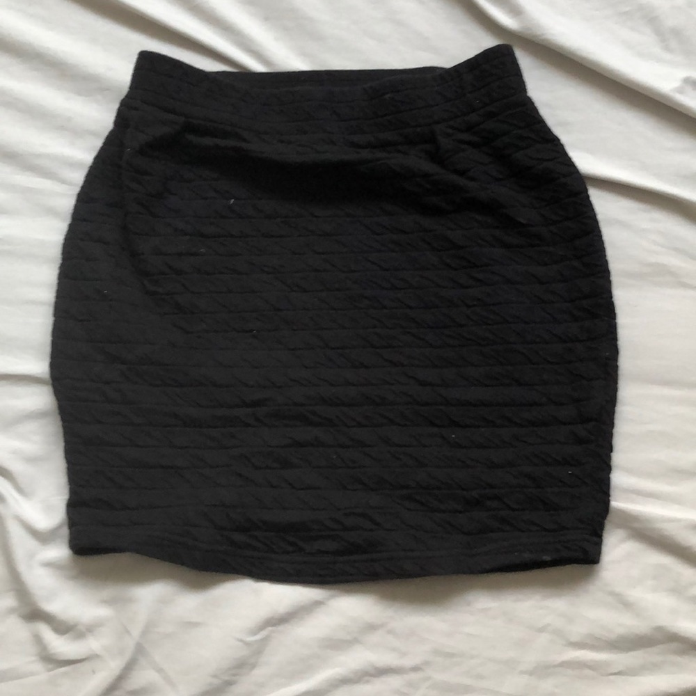 Black skirt